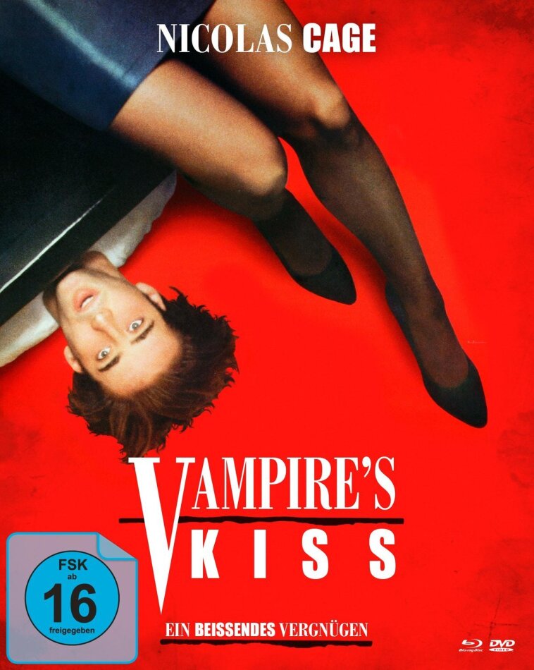 Vampire's Kiss - Ein beissendes Vergnügen (1988) Mediabook, Blu-ray + DVD