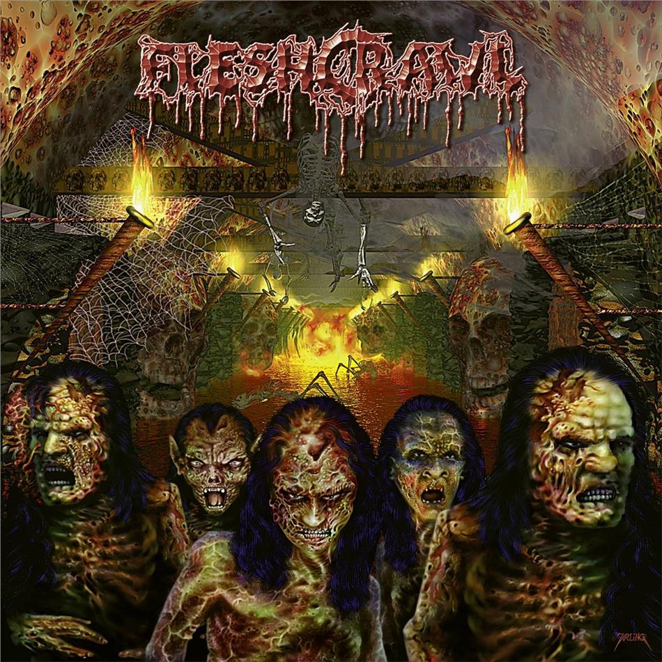 Fleshcrawl - As Blood Rains From The Sky 2020 Reissue, LP