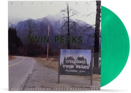Angelo Badalamenti - Music From Twin Peaks - OST (2020 Reissue, Translucent Green Vinyl, LP)