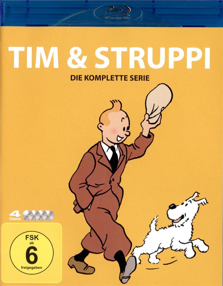 Tim & Struppi - Die komplette TV-Serie 4 Blu-ray