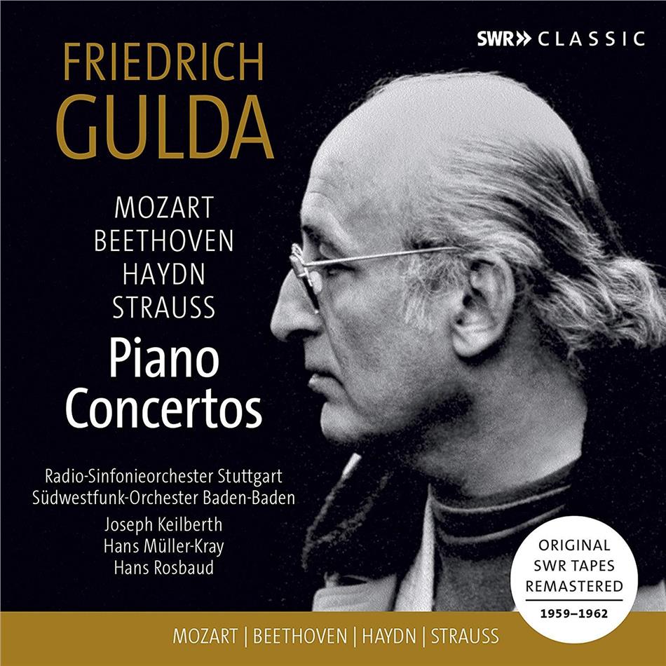 Wolfgang Amadeus Mozart (1756-1791), Ludwig van Beethoven (1770-1827), Joseph Haydn (1732-1809), Richard Strauss (1864-1949), … - Piano Concertos - Klavierkonzerte