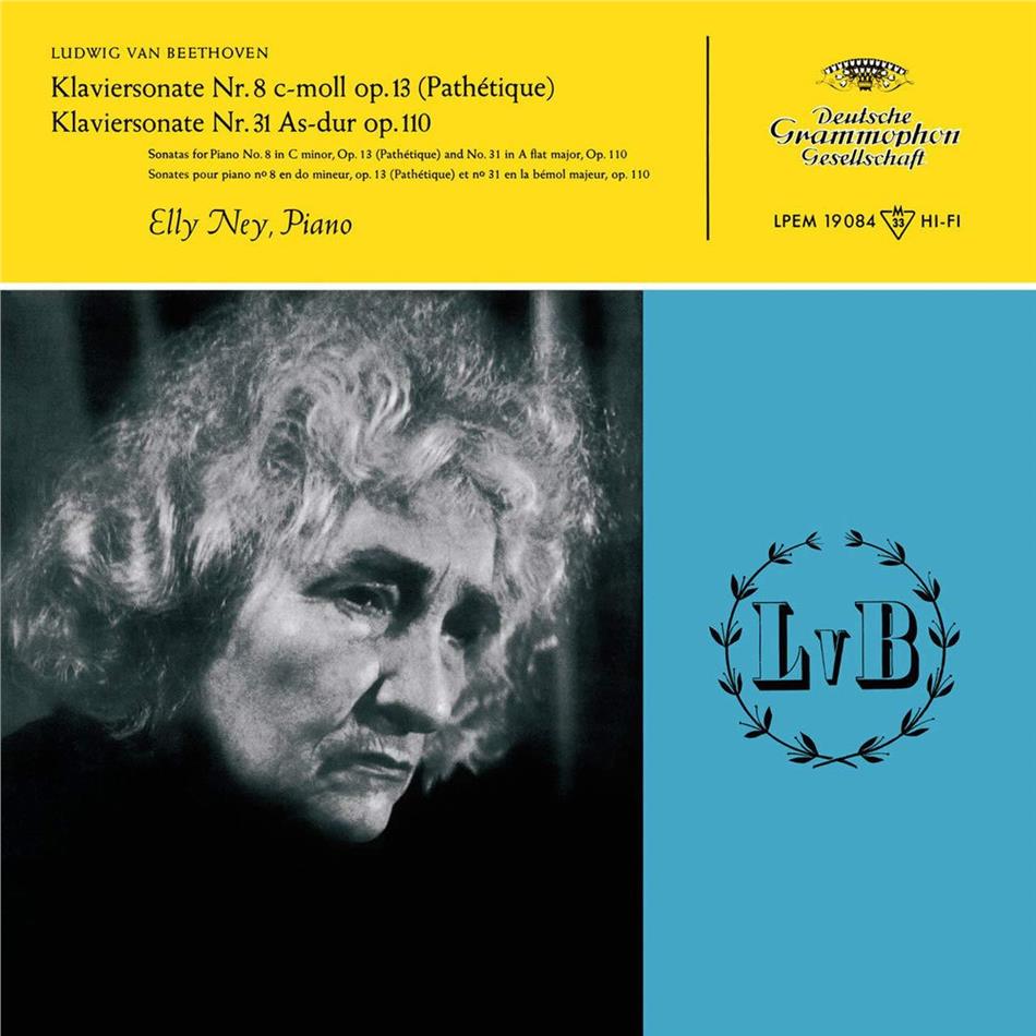 Ludwig van Beethoven (1770-1827) & Elly Ney - Piano Sonatas Nos 8, 13, 31 2 LPs
