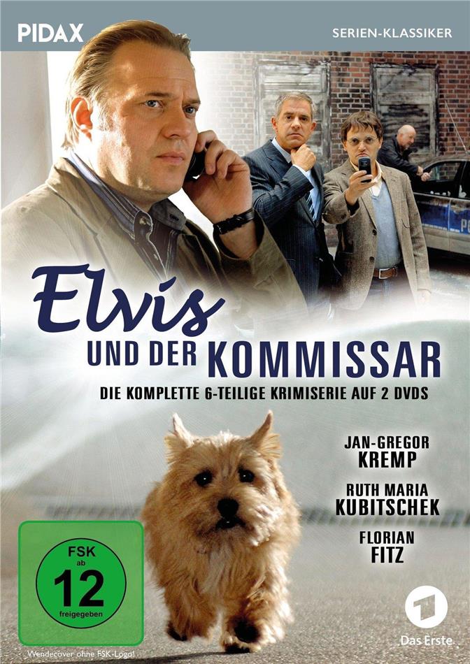 Elvis und der Kommissar - Die komplette 6-teilige Krimiserie Pidax Serien-Klassiker, 2 DVDs
