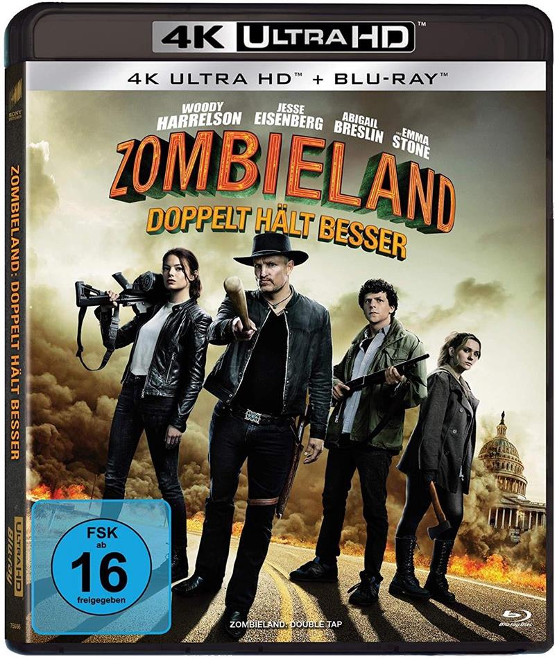 Zombieland 2 - Doppelt hält besser (2019) 4K Ultra HD + Blu-ray