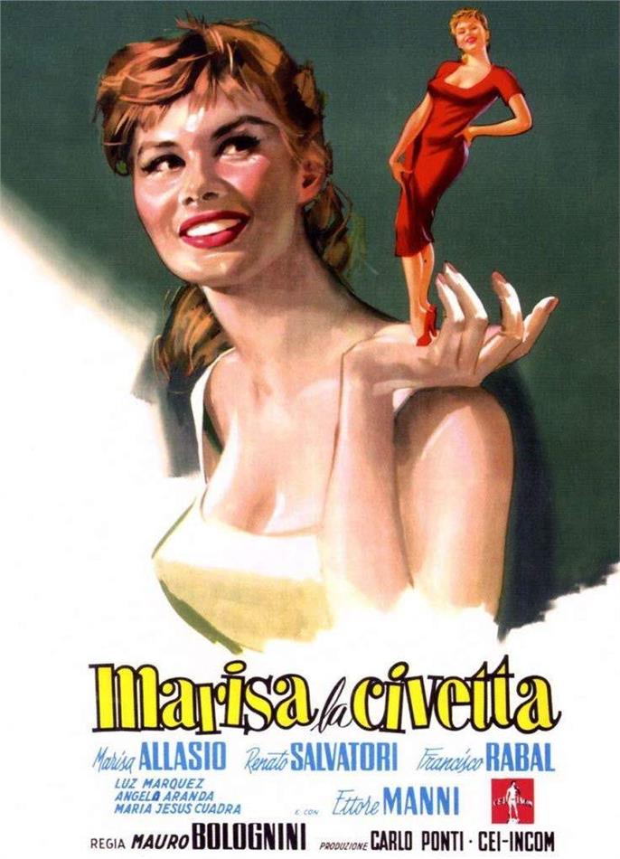 Marisa la civetta (1957) n/b, Riedizione