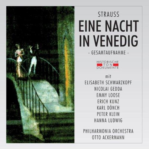 Johann Strauss I (1804-1849) (Vater), Otto Ackermann, Elisabeth Schwarzkopf & Philharmonia Orchestra - Eine Nacht In Venedig - London 1954 2 CDs