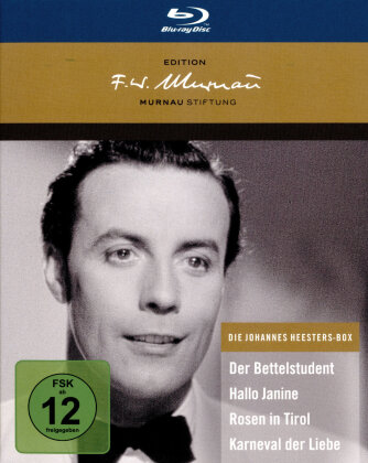 Die Johannes Heesters Box (Deluxe Edition, 4 Blu-rays)
