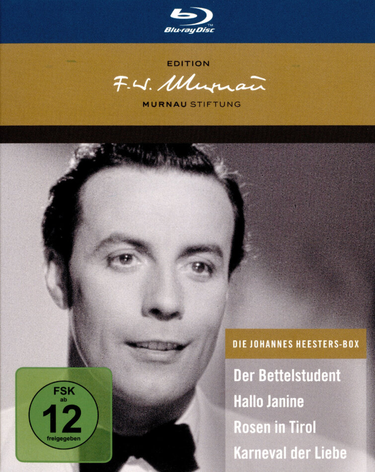 Die Johannes Heesters Box Édition Deluxe, 4 Blu-ray