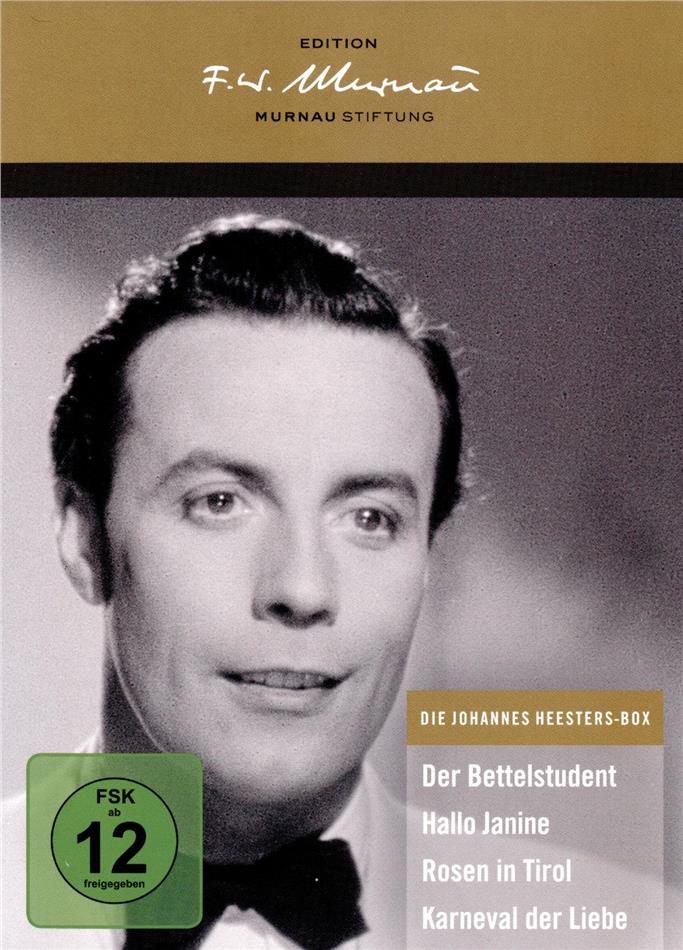 Die Johannes Heesters Box Deluxe Edition, 4 DVDs