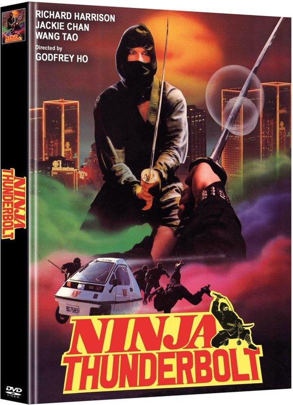 Ninja Thunderbolt (1984) Cover B, Édition Limitée, Mediabook, Uncut, 2 DVD