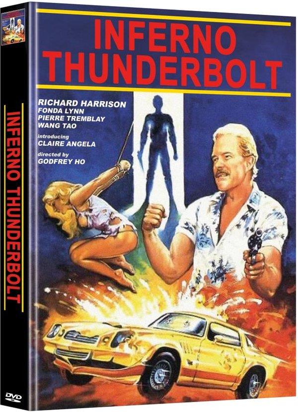 Inferno Thunderbolt (1984) Cover E, Édition Limitée, Mediabook, Uncut, 2 DVD