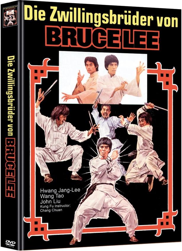 Die Zwillingsbrüder von Bruce Lee (1976) Cover A, Edizione Limitata, Mediabook, 2 DVD
