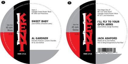 Al Gardner & Jack Ashford - Sweet Baby/I'll Fly To Your Open Arms (7" Single)