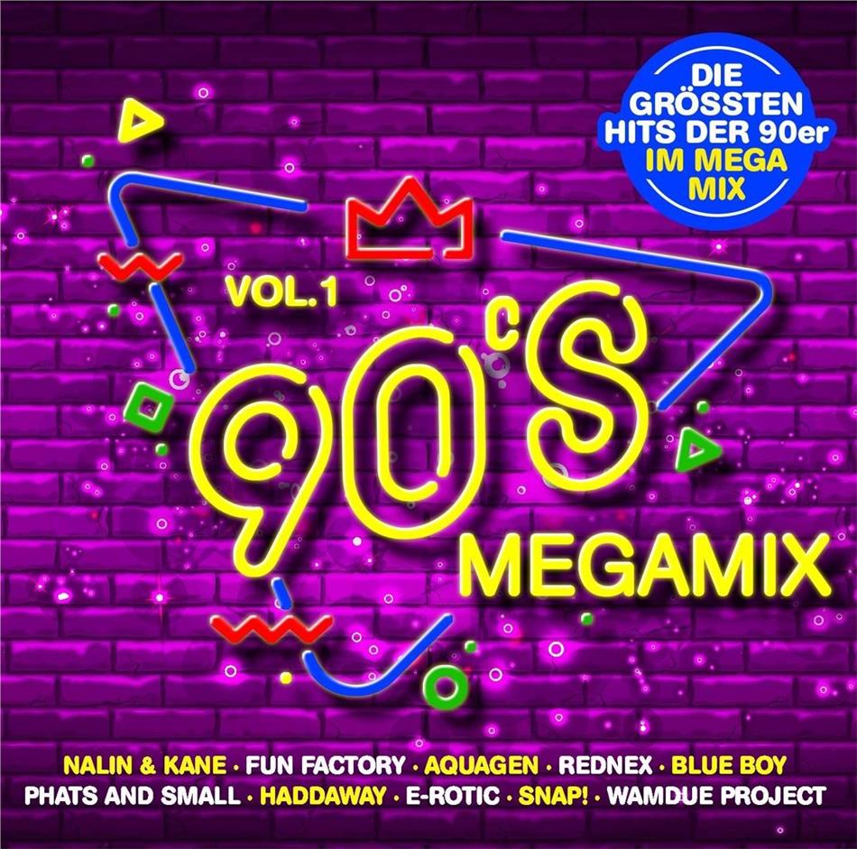 90s Megamix Vol.1 - Die Grössten Hits Der 90er 2 CDs