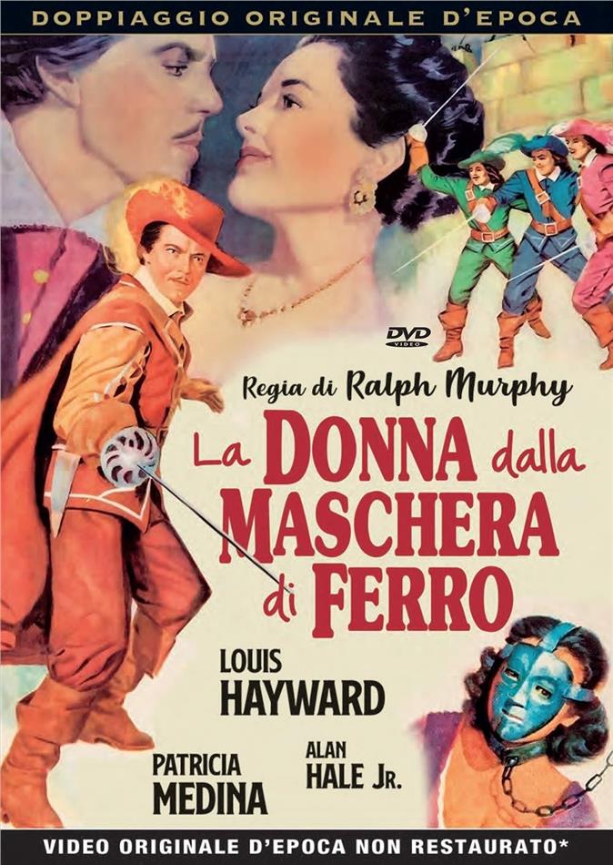 La donna dalla maschera di ferro (1952) Doppiaggio Originale D'epoca, Rare Movies Collection, n/b