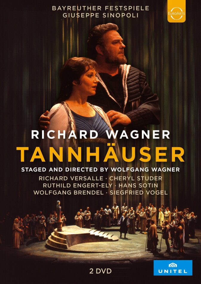 Bayreuther Festspiele Orchestra, Giuseppe Sinopoli & Richard Versalle - Wagner - Tannhäuser Unitel Classica, 2 DVDs
