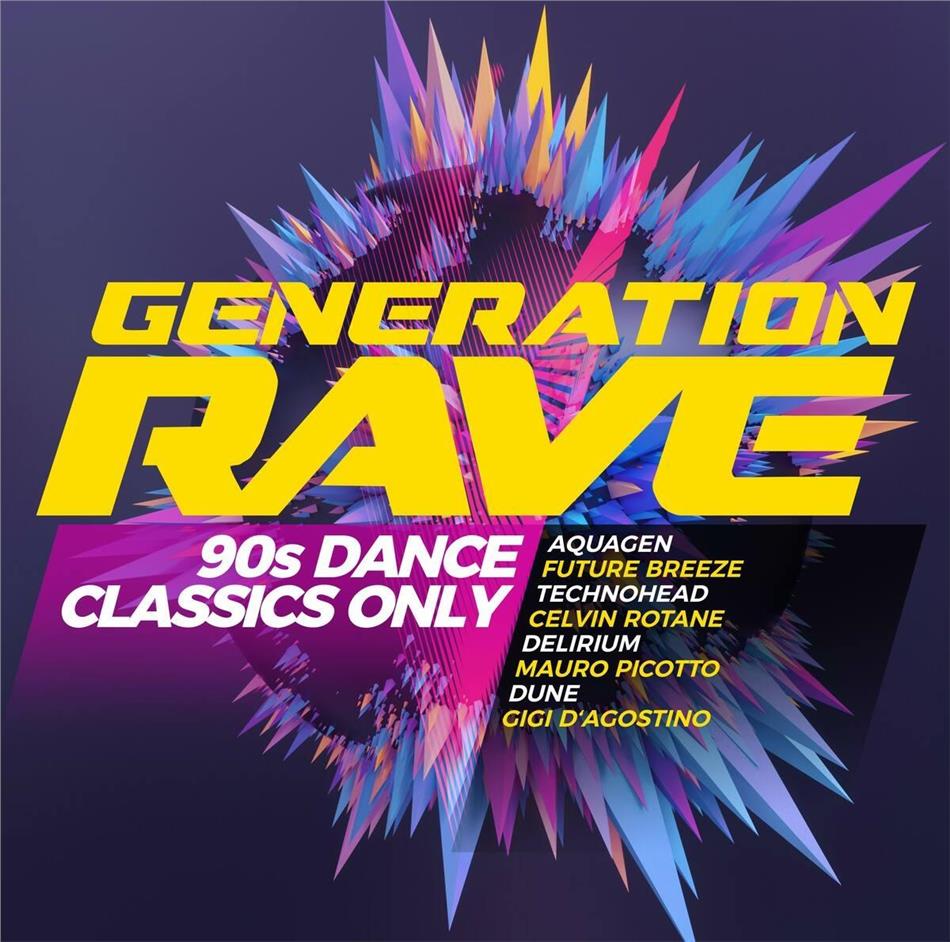 Generation Rave - 90s Dance Classics Only 2 CDs
