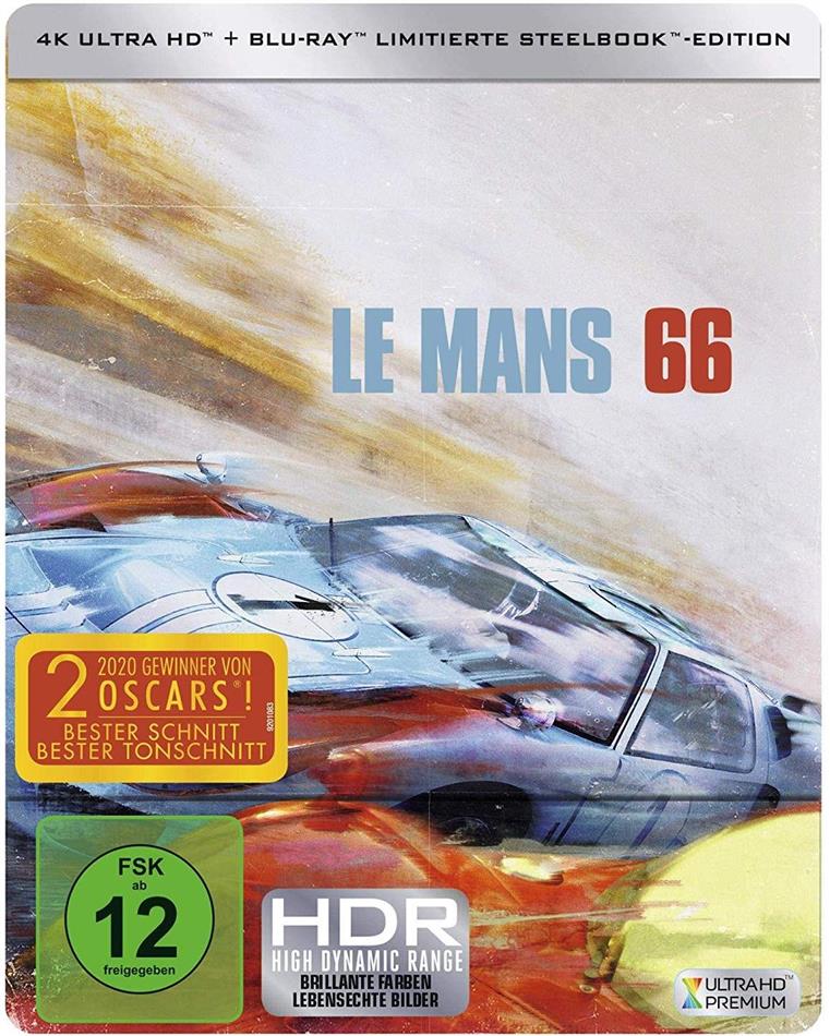 Le Mans 66 - Gegen jede Chance (2019) Limited Edition, Steelbook, 4K Ultra HD + Blu-ray