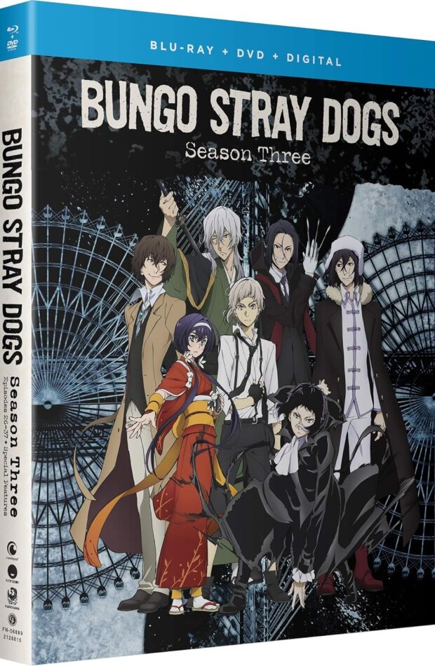 Bungo Stray Dogs - Season 3 2 Blu-ray + 2 DVD