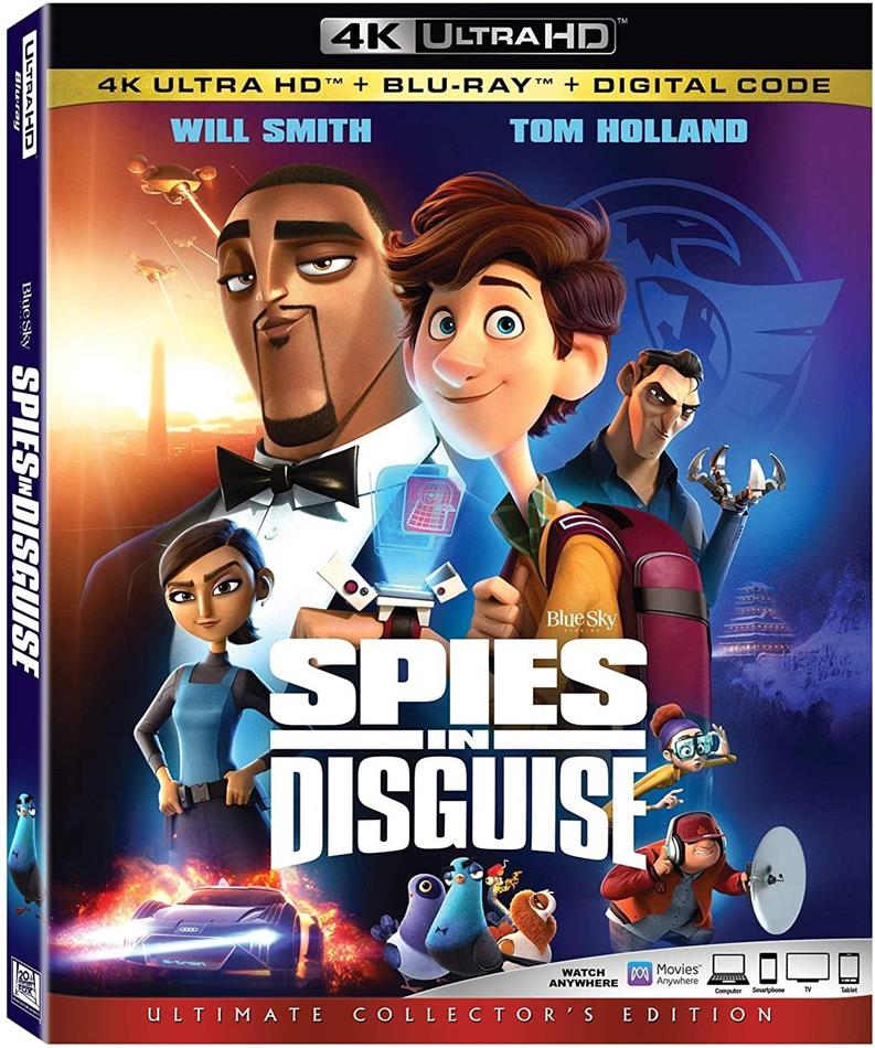 Spies In Disguise (2019) 4K Ultra HD + Blu-ray