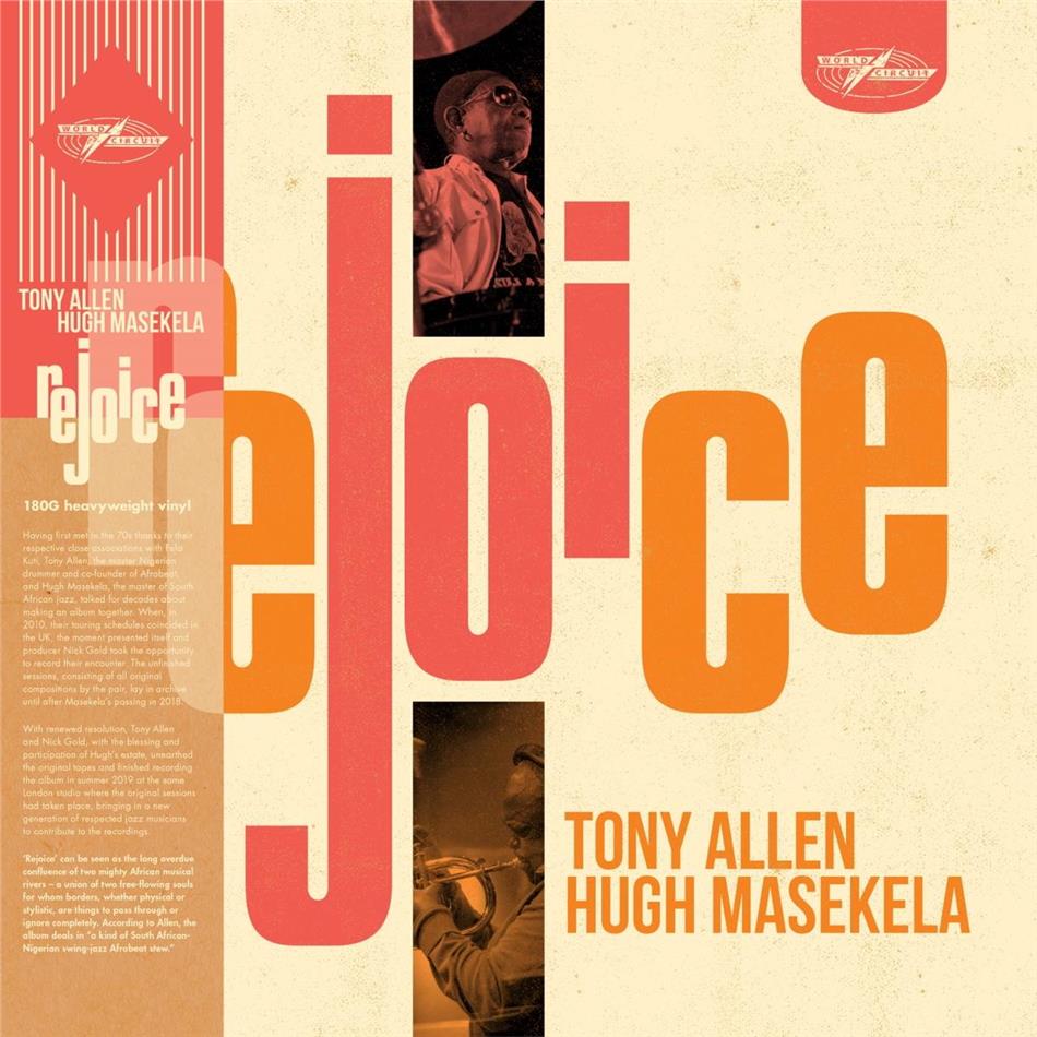 Tony Allen & Hugh Masekela - Rejoice LP