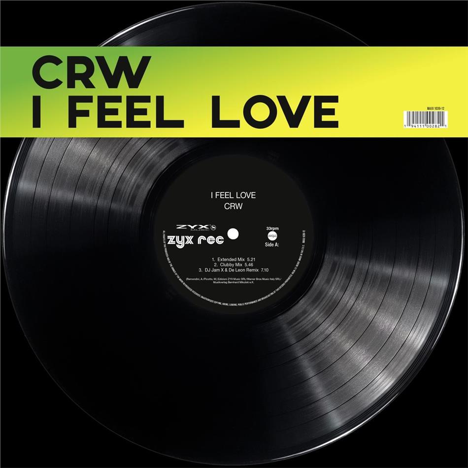 Crw - I Feel Love LP