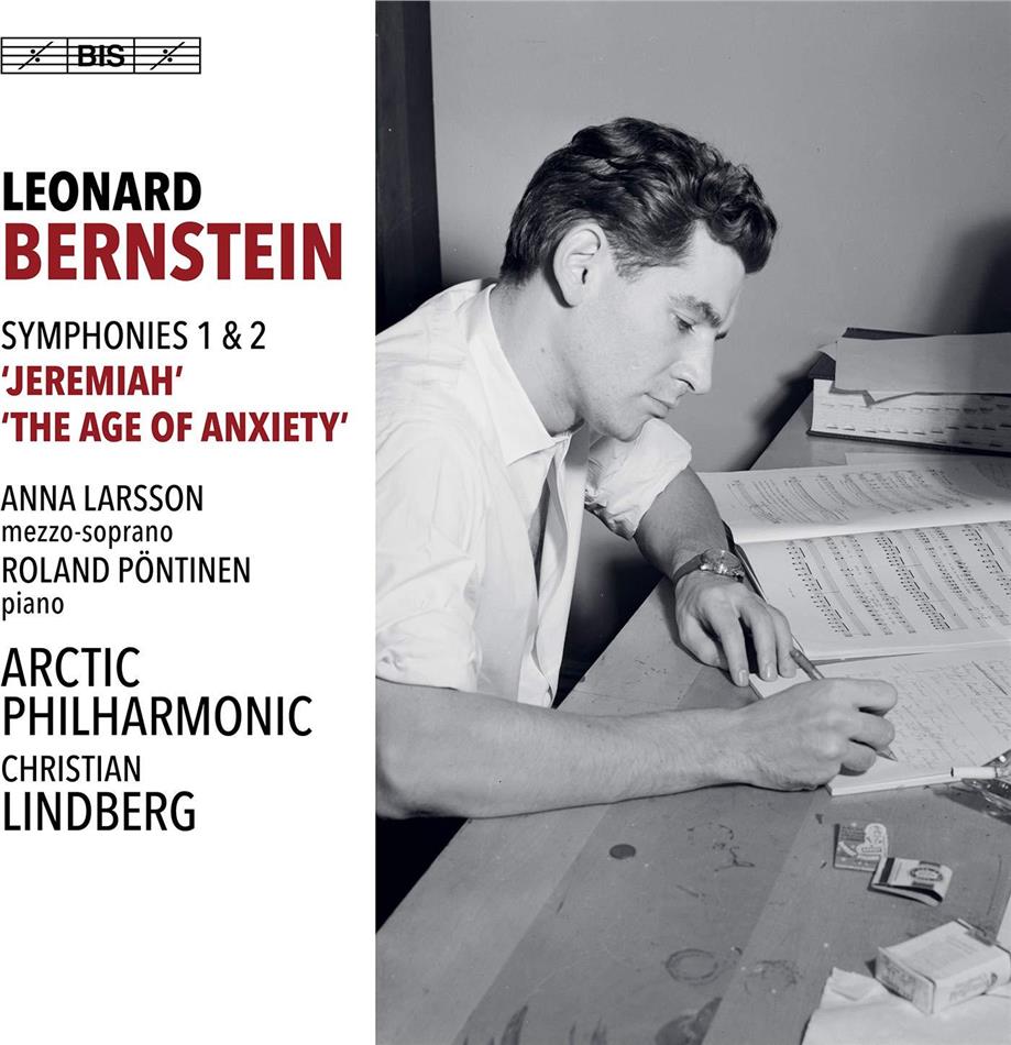 Leonard Bernstein (1918-1990), Christian Lindberg (*1958), Anna Larsson, Roland Pöntinen & Arctic Philharmonic - Symphonies 1 & 2 Hybrid SACD