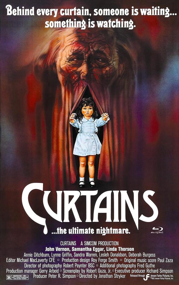 Curtains (1983) Cover B, Grosse Hartbox, Édition Limitée