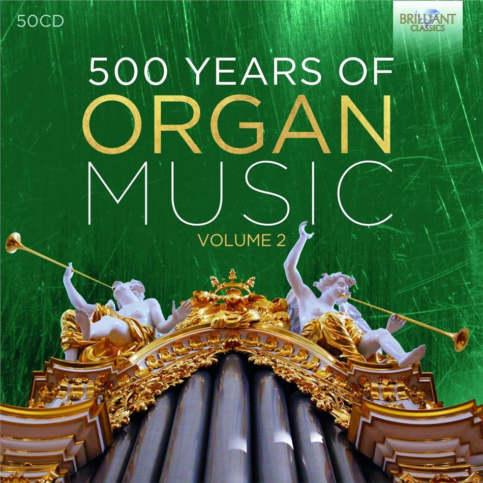 500 Years Of Organ Music 50 CDs