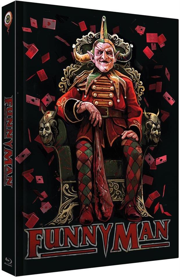 Funnyman (1994) Cover C, Édition Collector Limitée, Mediabook, Blu-ray + DVD + CD