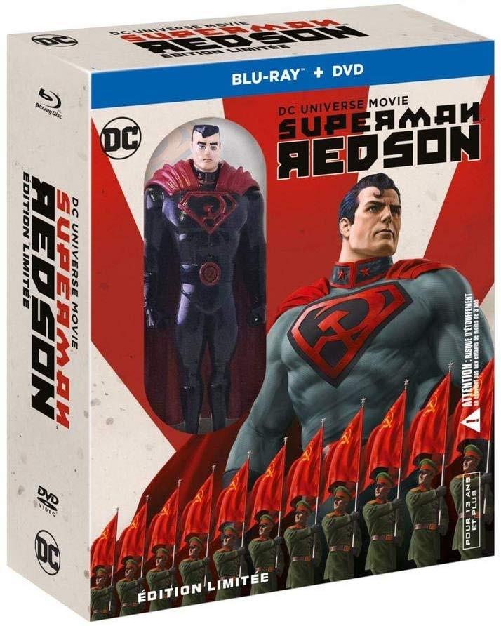 Superman - Red Son (2020) avec Figurine, Édition Limitée, Blu-ray + DVD