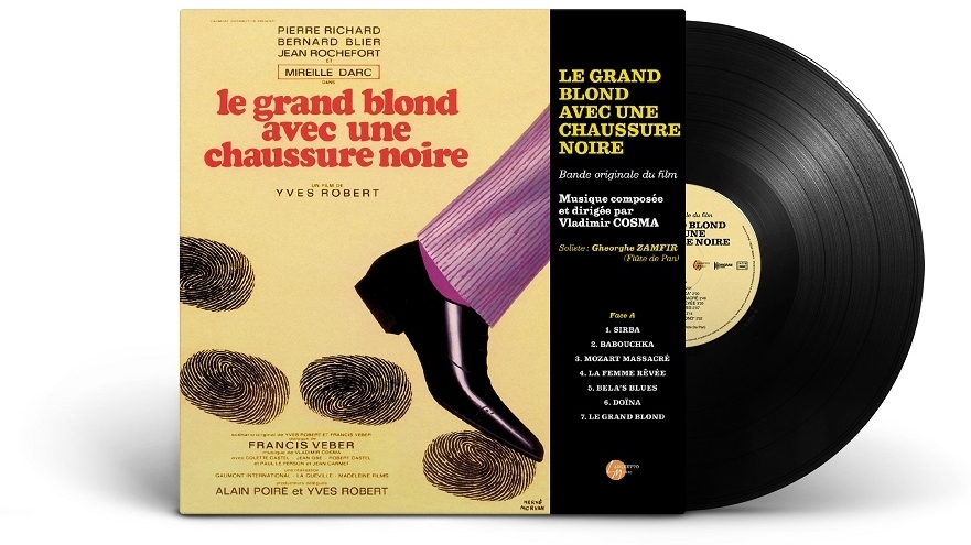 Vladimir Cosma - Le Grand Blond Avec Une Chaussure Noire / Salut L'Artiste - OST LP