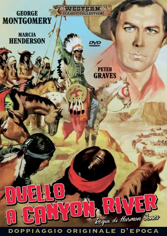 Duello a canyon river (1956) Western Classic Collection, Doppiaggio Originale D'epoca