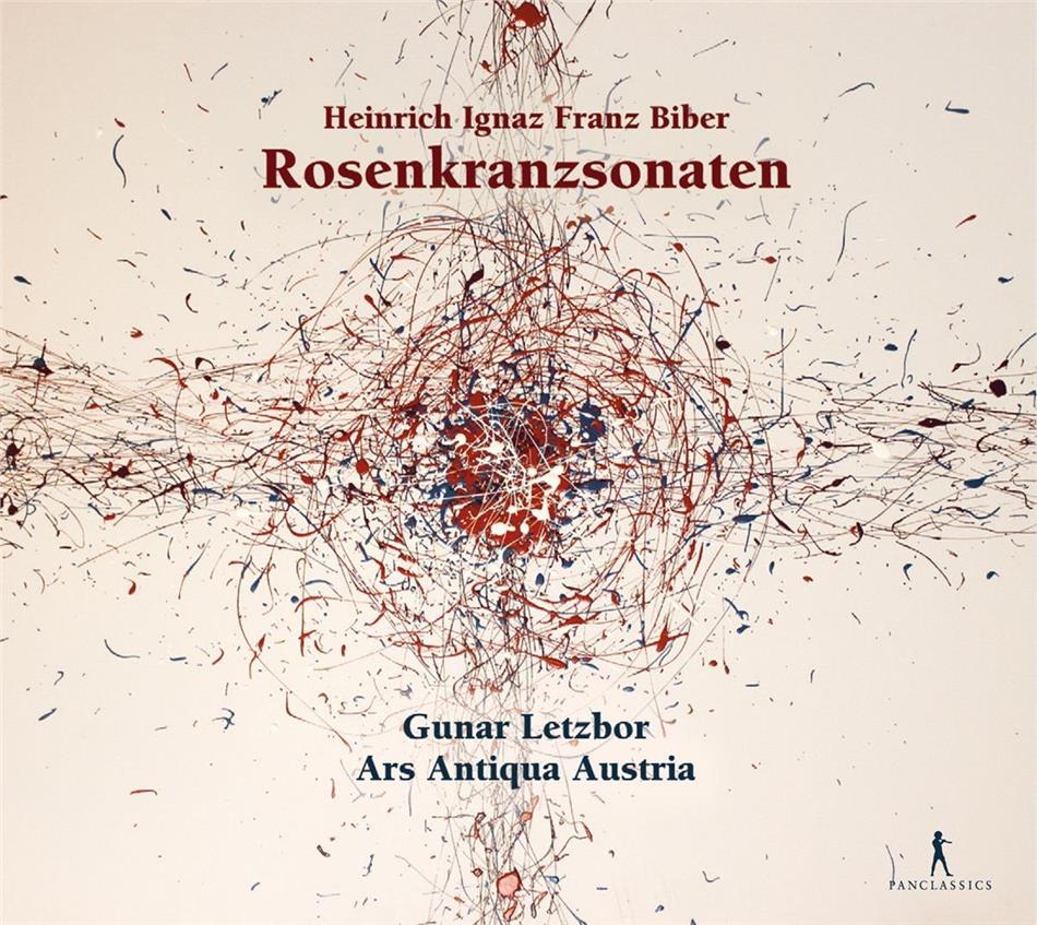 Heinrich Ignaz Franz von Biber (1644-1704), Gunar Letzbor & Ars Antiqua Austria - Rosary Sonatas - Rosenkranzsonaten 2 CDs