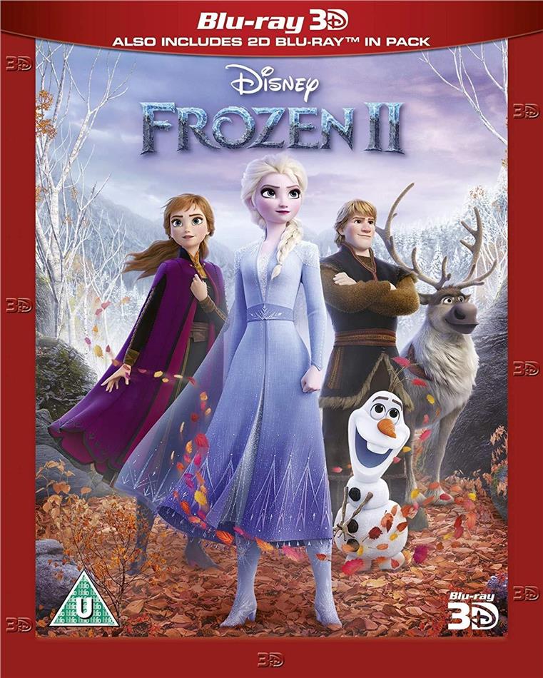 Frozen 2 (2019) Blu-ray 3D + Blu-ray