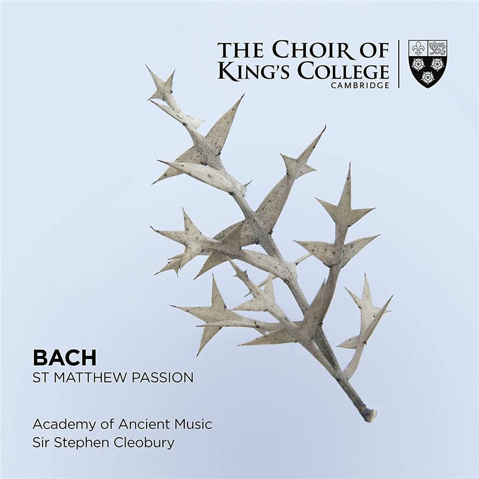 Johann Sebastian Bach (1685-1750), Stephen Cleobury, Academy Of Ancient Music & King's College Choir, Cambridge - Matthäuspassion - St. Matthew Passion 3 CDs