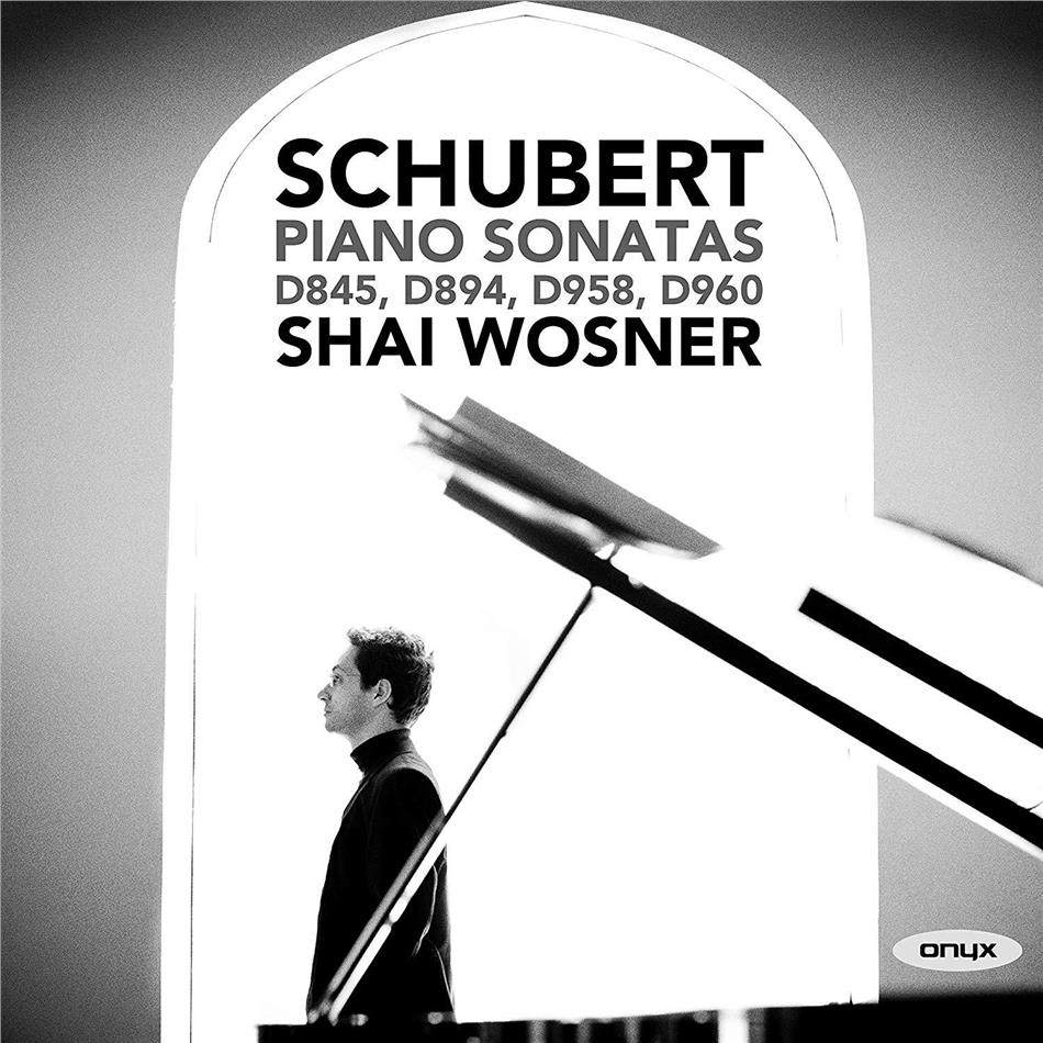 Franz Schubert (1797-1828) & Shai Wosner - Piano Sonatas D845, D894, D958, D960 2 CDs
