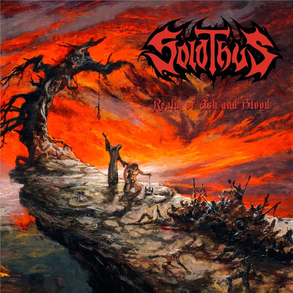 Solothus - Realm of Ash and Blood Limited Edition, Clear / Red Vinyl, LP