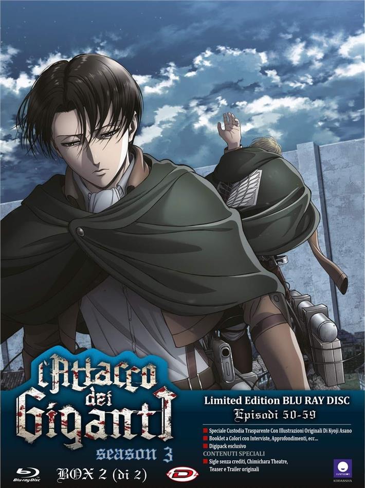 L'attacco dei Giganti - Stagione 3 - Vol. 2 Edizione Limitata, 2 Blu-ray