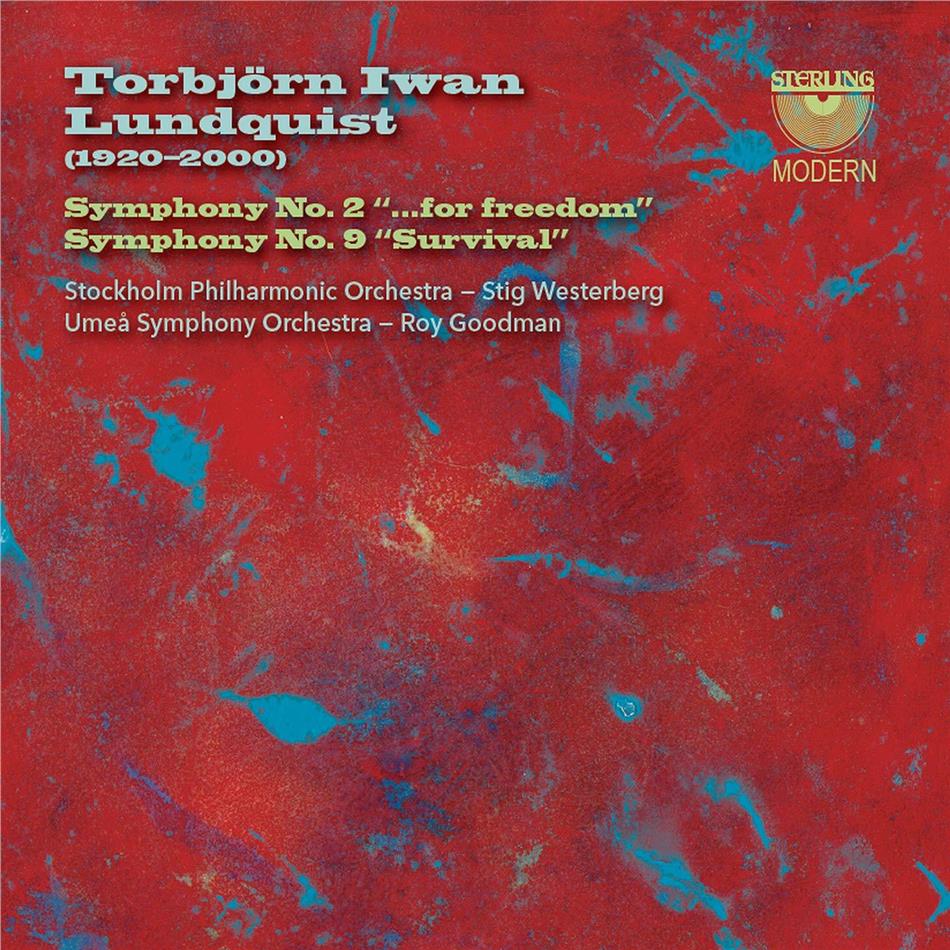 Torbjörn Iwan Lundquist (1920-2000), Roy Goodman & Stockholm Symphony Orchestra - Symphonies 2 & 9