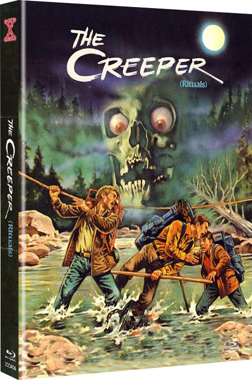The Creeper (1977) Cover A, Limited Edition, Mediabook, Uncut, Blu-ray + DVD