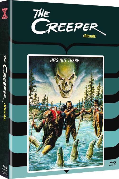 The Creeper (1977) Cover B, Limited Edition, Mediabook, Uncut, Blu-ray + DVD