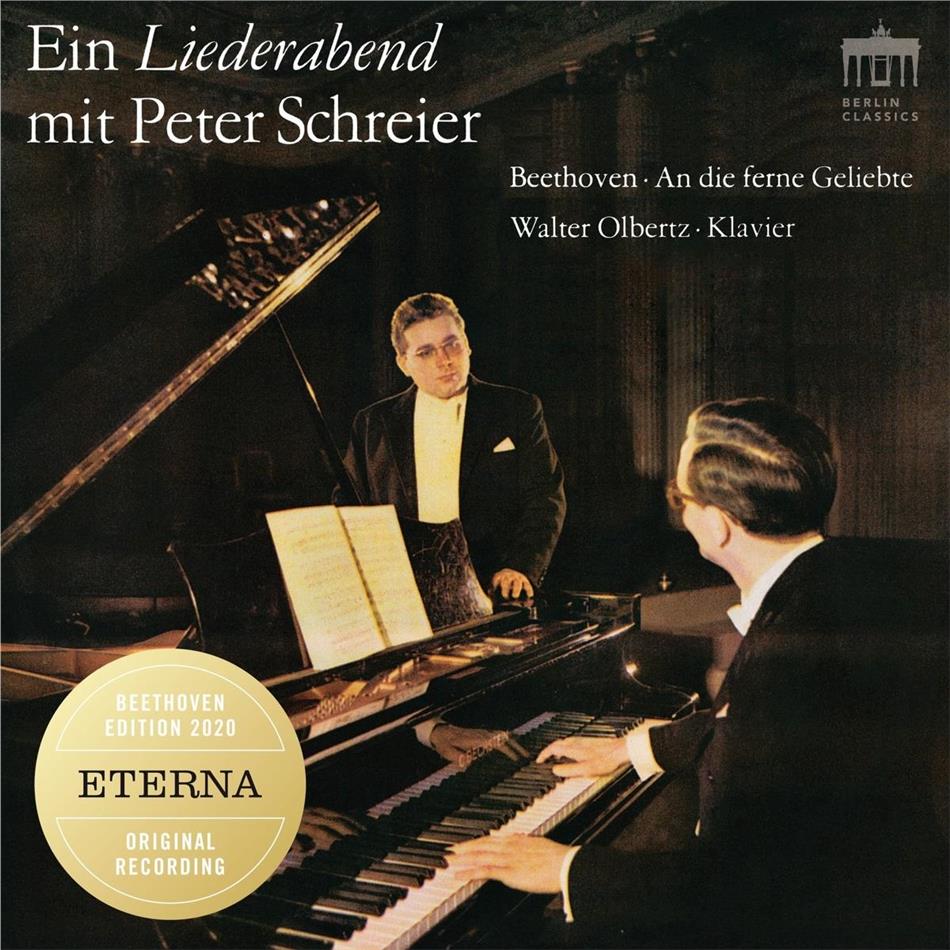 Ludwig van Beethoven (1770-1827), Peter Schreier & Walter Olbertz - Ein Liederabend Mit Peter Schreier
