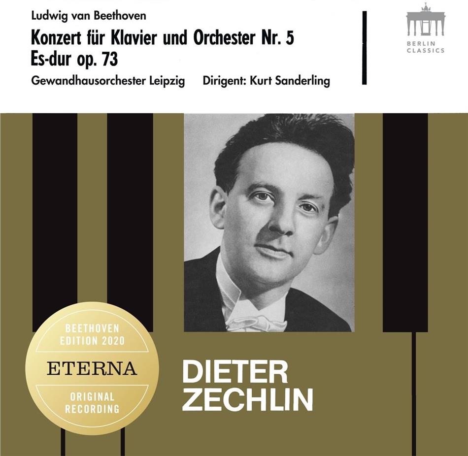 Ludwig van Beethoven (1770-1827), Kurt Sanderling, Dieter Zechlin & Gewandhausorchester Leipzig - Klavierkonzert Nr. 5, Klaviersonate Nr. 26 Les Adieux