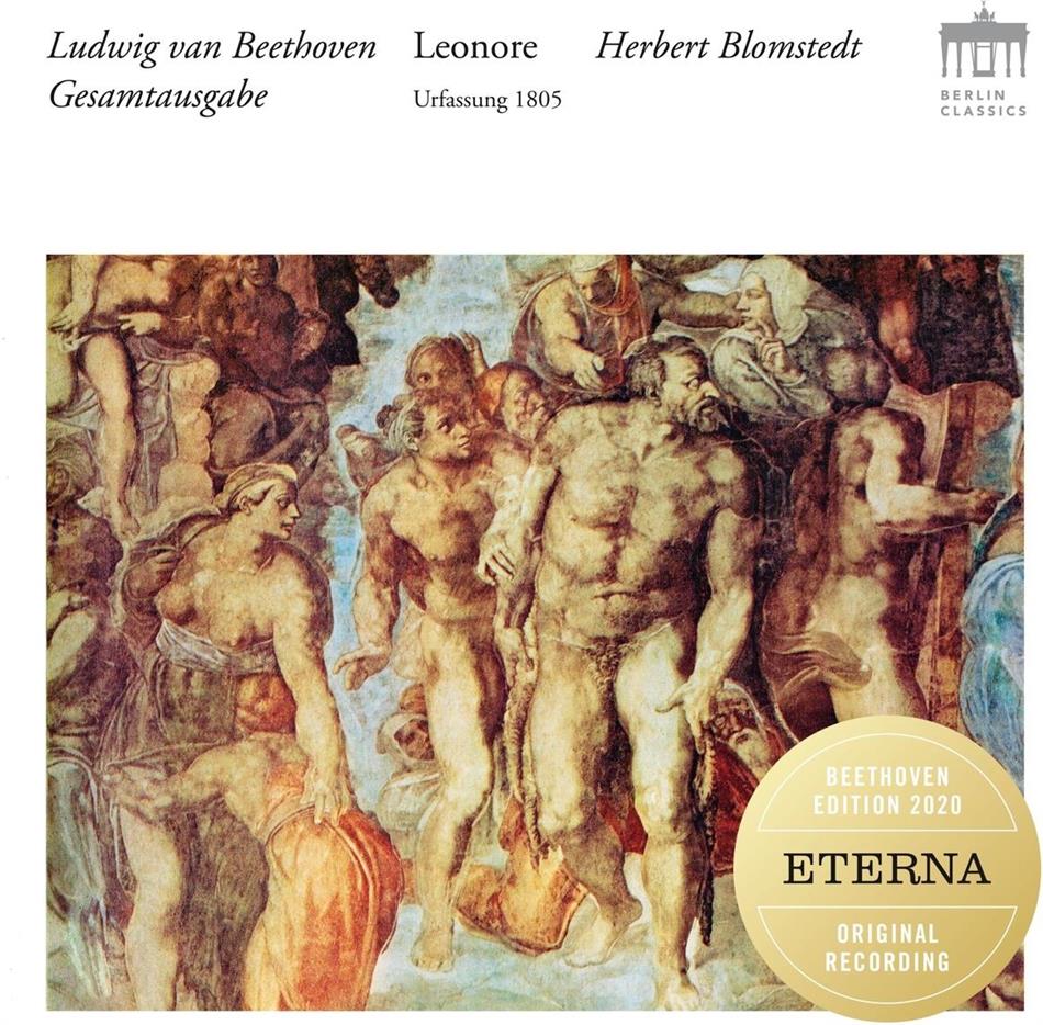 Ludwig van Beethoven (1770-1827), Herbert Blomstedt, Helen Donath, Edda Moser, … - Leonore - Urfasssung des Fiedelio (1805) 2 CD