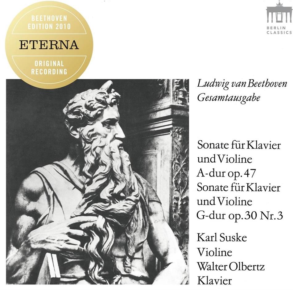 Ludwig van Beethoven (1770-1827), Karl Suske & Walter Olbertz - Sonaten Für Klavier Und Violine