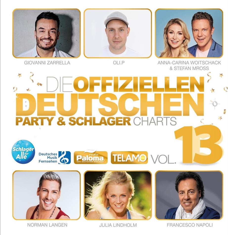 Die offiziellen deutschen Party & Schlager Charts Vol.13 2 CD