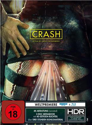 Crash (1996) (Limited Edition, Mediabook, 4K Ultra HD + Blu-ray)