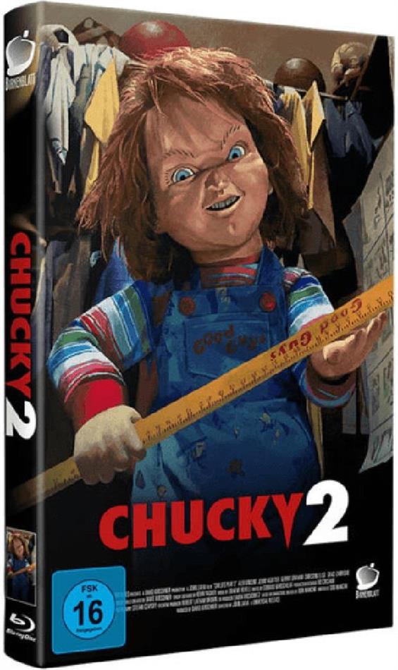 Chucky 2 (1990) Grosse Hartbox, Limited Edition, Uncut, Blu-ray + CD