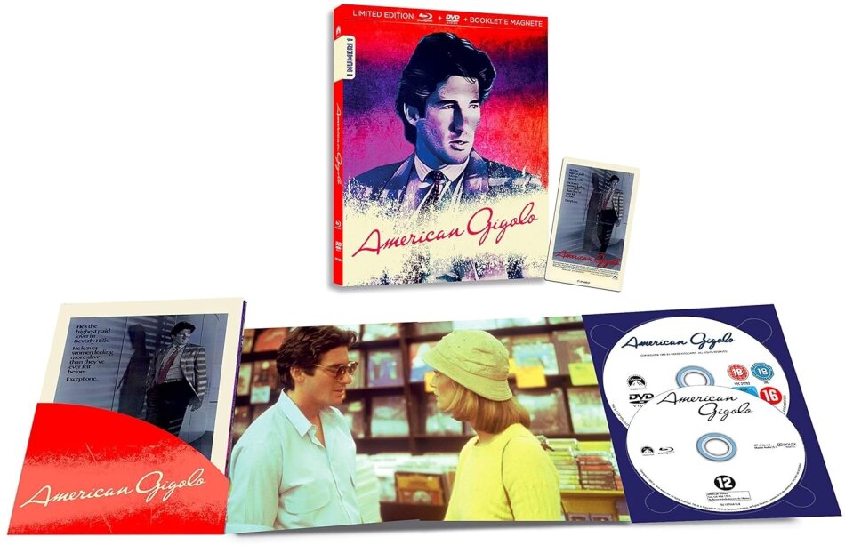 American Gigolo (1980) I Numeri 1, Edizione Limitata, Blu-ray + DVD
